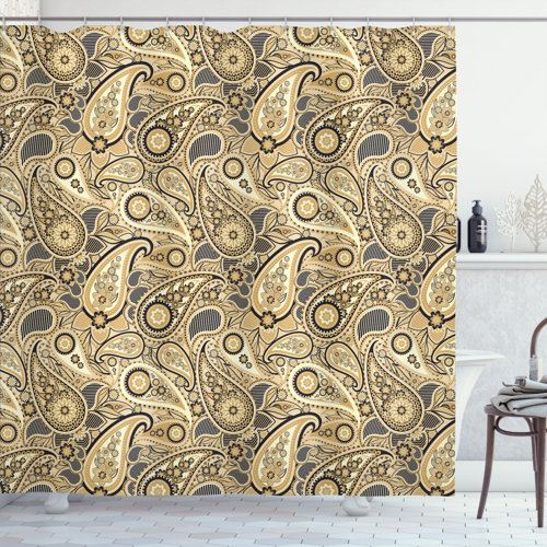 Paisley Shower Curtains & Shower Liners You'll Love Wayfair